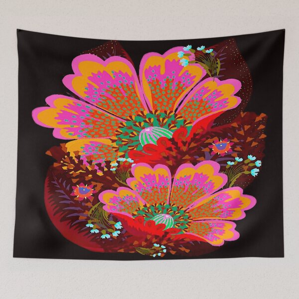 Item preview, Pink Flower Painting designed and sold by ViaARTfactory.
