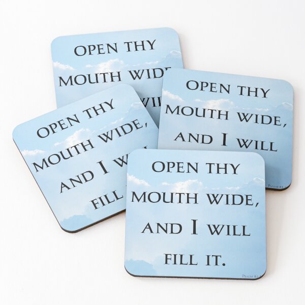 Item preview, Psalm 81:10 	 designed and sold by Undonemadenew.