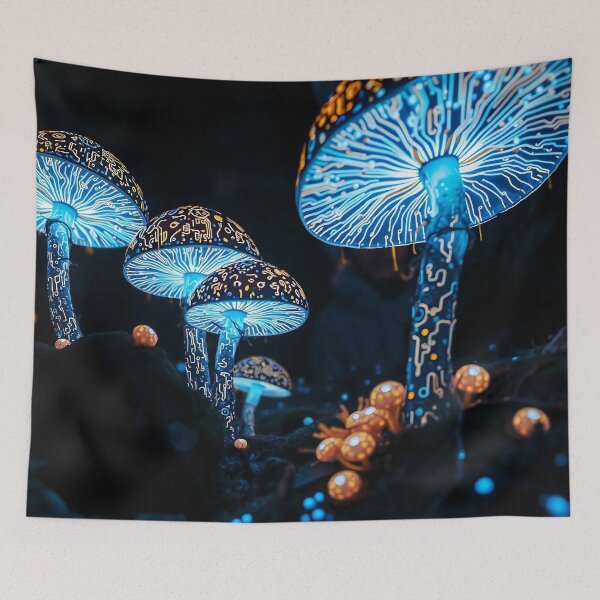Item preview, Neon Mycelium designed and sold by AlienButterfly.