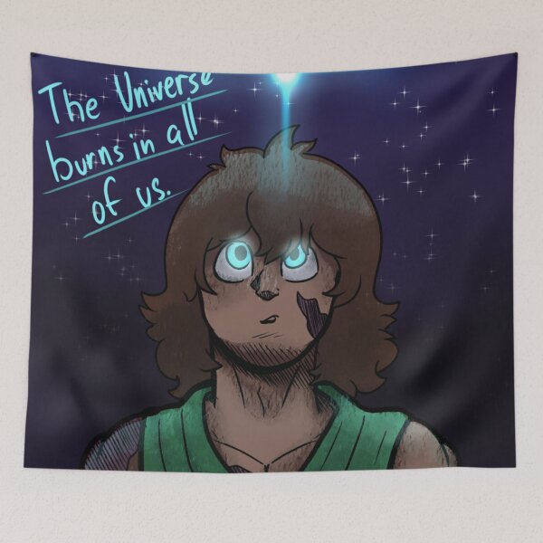 Item preview, The Ultimate Warriors: The Universe Burns designed and sold by Wut-Guy.