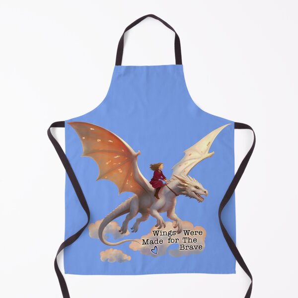 Item preview, Wings Were Made for the Brave: Woman Dragon Rider designed and sold by SwordAndCircuit.