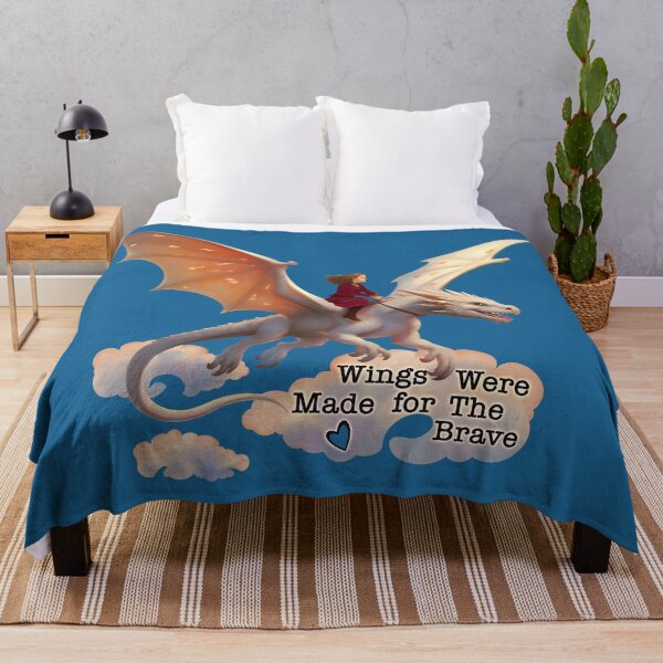 Item preview, Wings Were Made for the Brave: Woman Dragon Rider designed and sold by SwordAndCircuit.
