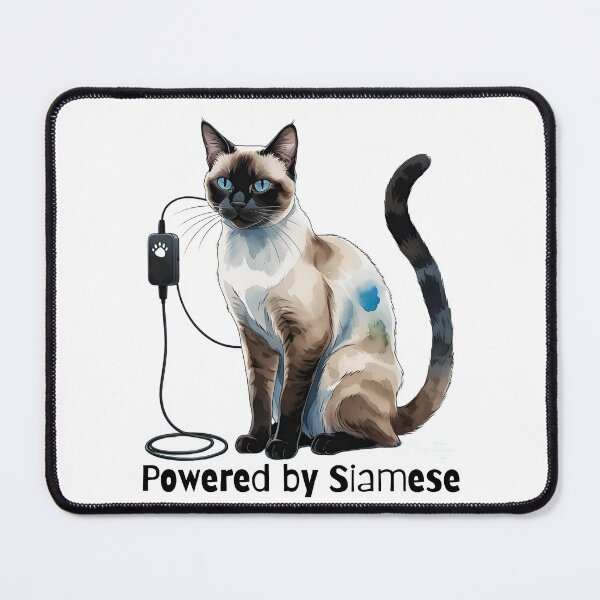 Item preview, Powered by Siamese Watercolour Cartoon designed and sold by janicerafael.