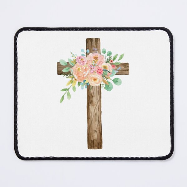 Item preview, Floral Cross designed and sold by Dahl House Doodles.