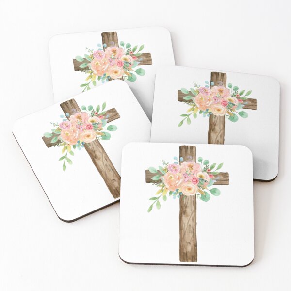 Item preview, Floral Cross designed and sold by Dahl House Doodles.