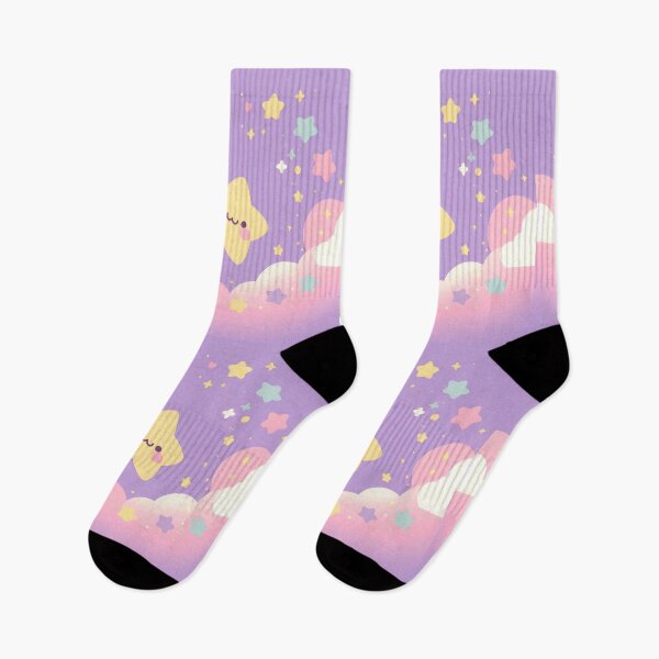Item preview, Happy Star purple sky designed and sold by FurryFantasy.