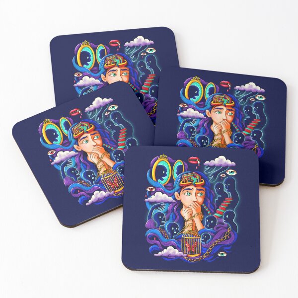 Item preview, Insecurity – Surreal Portrait of Doubt designed and sold by marielmoreya.