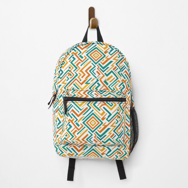 Item preview, Geometric Maze Pattern – Bold Abstract Lines Design designed and sold by Ink on Thread.