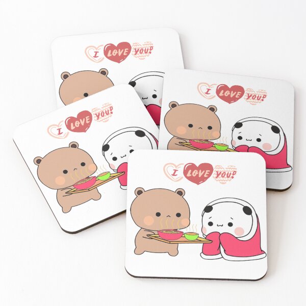 Item preview, Dudu is Making Soup For Sick Bubu Panda Bear And Brownie True Love BUBU DUDU Couple 2026 designed and sold by BrightStreets.