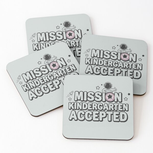 Item preview, Cute Mission Kindergarten Accepted Back To School Style,Stylish Mission Kindergarten Accepted Back To School Apparel designed and sold by PrintMod.