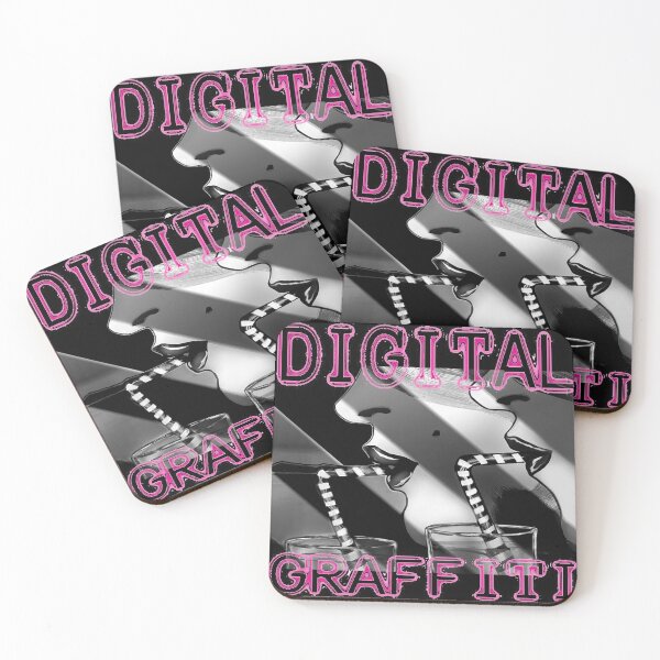 Item preview, Digital graffiti candy noir designed and sold by kanakeen.