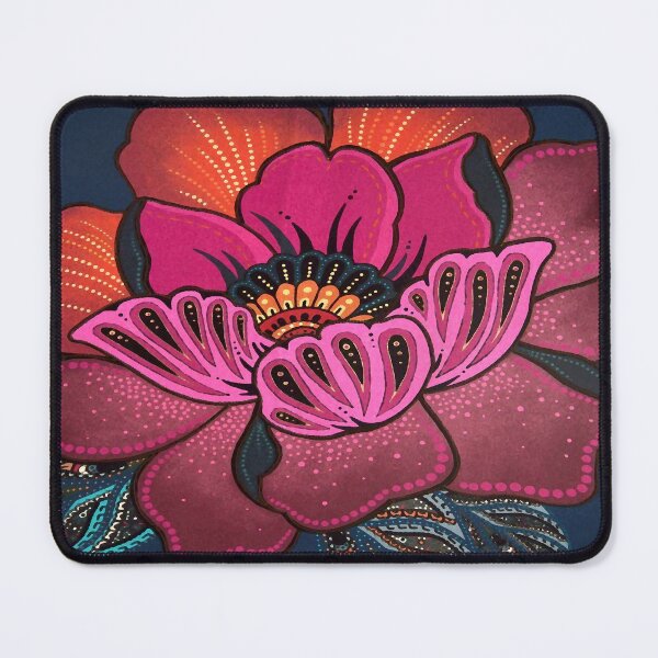 Item preview, Burgundy Flower designed and sold by ViaARTfactory.