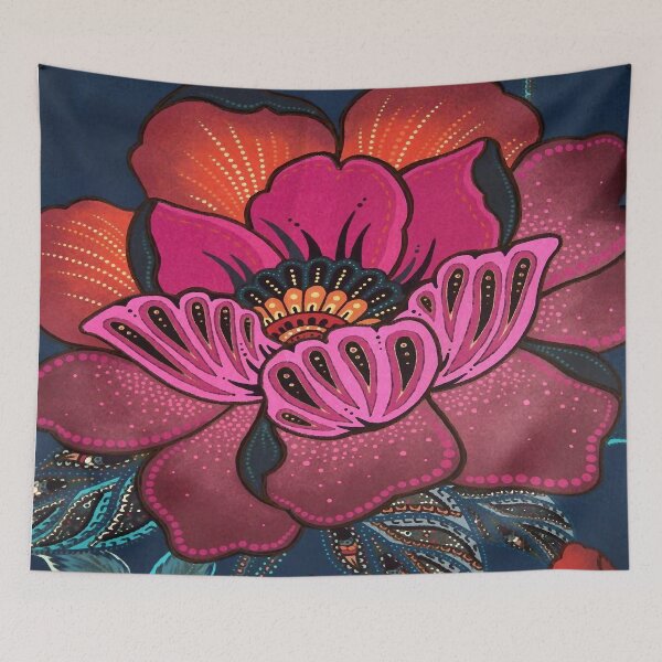 Item preview, Burgundy Flower designed and sold by ViaARTfactory.