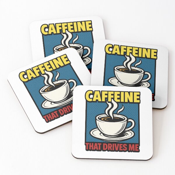 Item preview, "Caffeine Power – Vintage Brew that Drives the Soul" designed and sold by MK-WOOD.