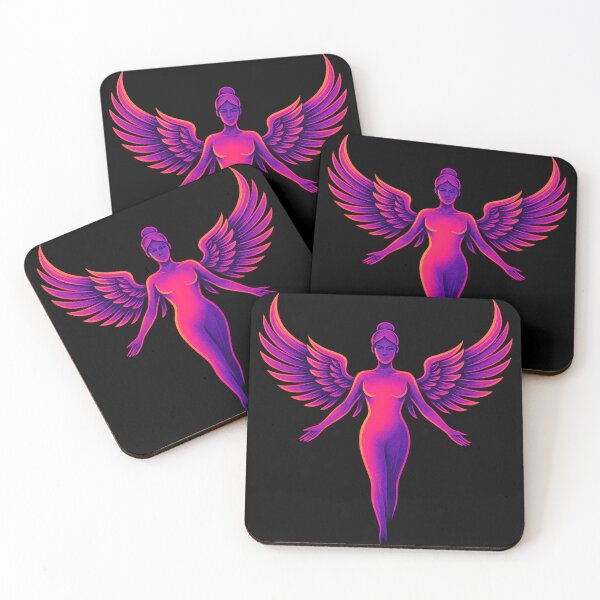Item preview, Neon Angel – Celestial Glow designed and sold by Qopta.