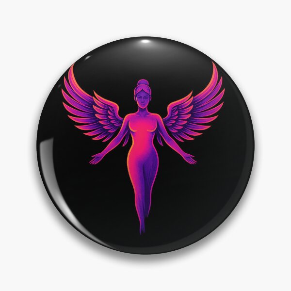 Item preview, Neon Angel – Celestial Glow designed and sold by Qopta.