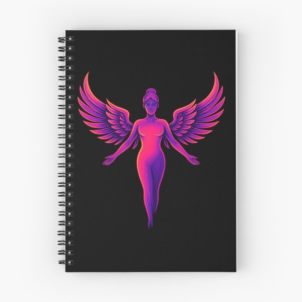 Item preview, Neon Angel – Celestial Glow designed and sold by Qopta.