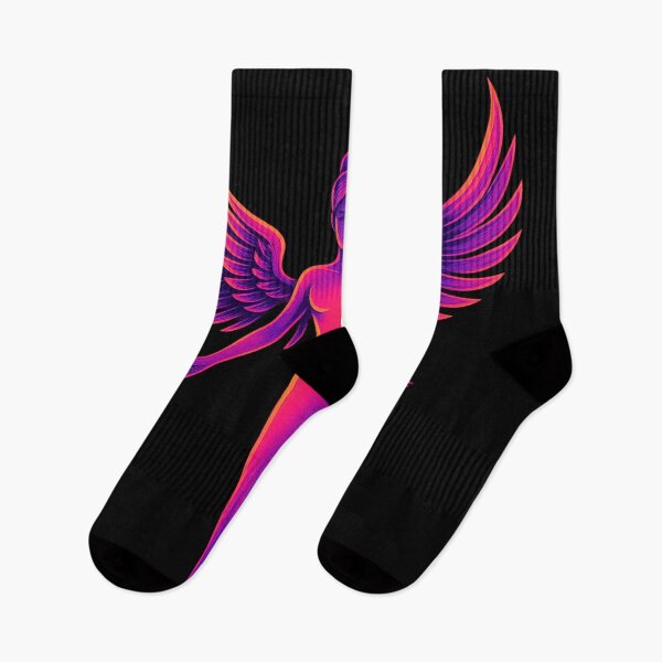 Item preview, Neon Angel – Celestial Glow designed and sold by Qopta.