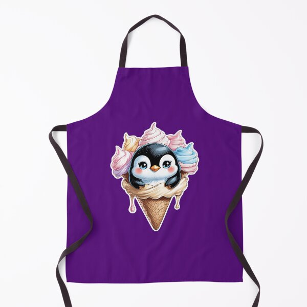 Artikelvorschau, Kawaii Penguin – Cute Chubby Penguin Bird entworfen und verkauft von Jennah.