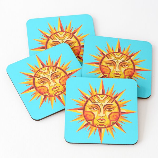 Item preview, Modern Geometric Sun Illustration – Bold Tribal & Art Deco Design designed and sold by  Ojo de Lilith.