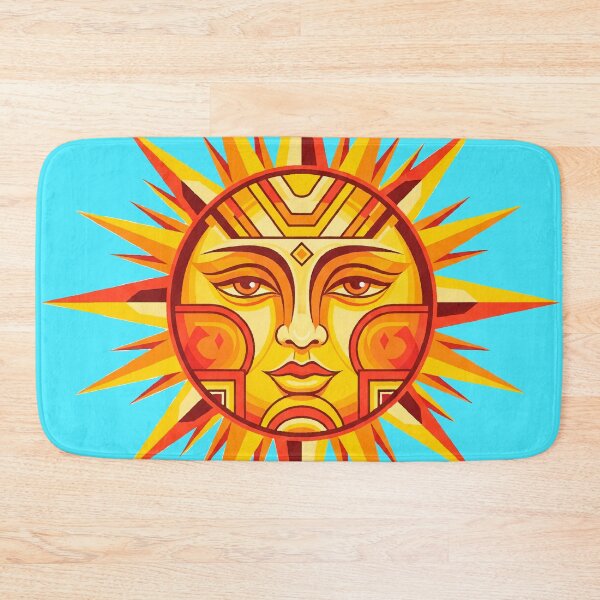 Item preview, Modern Geometric Sun Illustration – Bold Tribal & Art Deco Design designed and sold by  Ojo de Lilith.