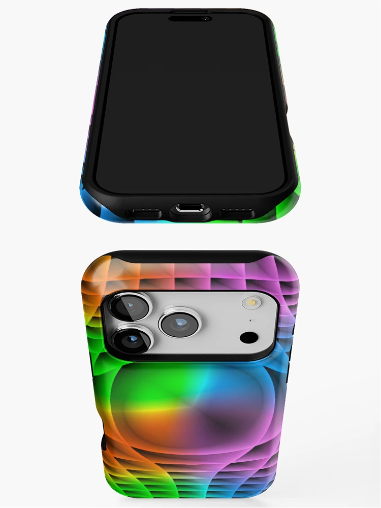 Thumbnail 3 of 4, iPhone Case, Test Pattern designed and sold by CommandoCrane.