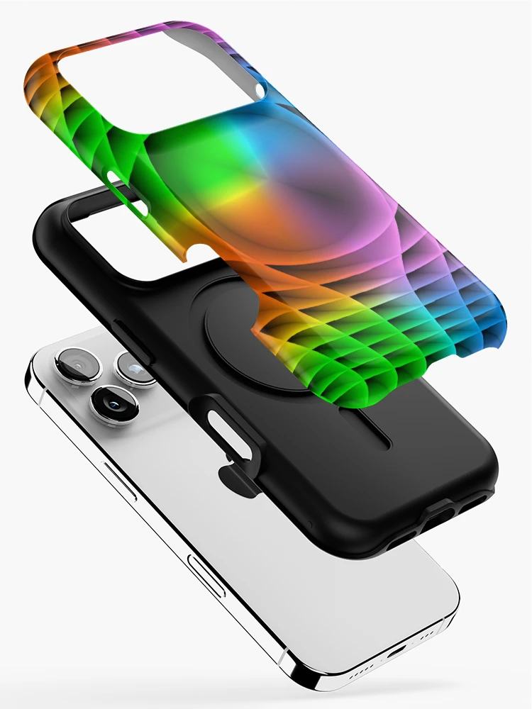 Thumbnail 2 of 4, iPhone Case, Test Pattern designed and sold by CommandoCrane.