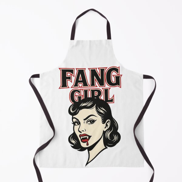 Item preview, Fang Girl – Retro Vampire Design designed and sold by KateVil.