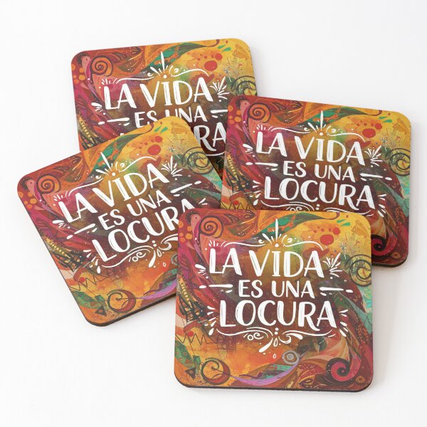 Item preview, La Vida Es Una Locura designed and sold by micklds.