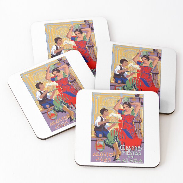 Item preview,  Vintage Malaga Spain Festival designed and sold by TeeARTHY.