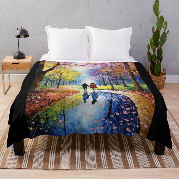 Item preview, A Stroll Between Raindrops-Painting designed and sold by RockitBaby.