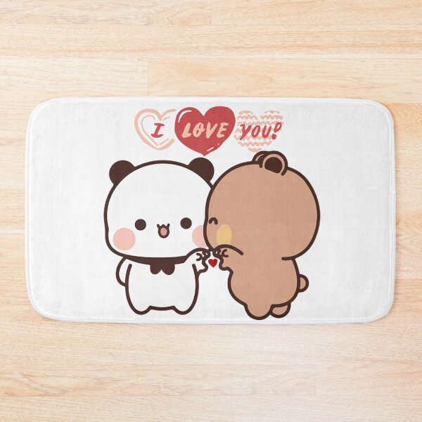 Item preview, i Love You Panda Bear And Brownie True Love BUBU DUDU Couple 2026 designed and sold by BrightStreets.
