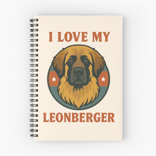 Item preview, Leonberger designed and sold by TheWonkyEaselCo.