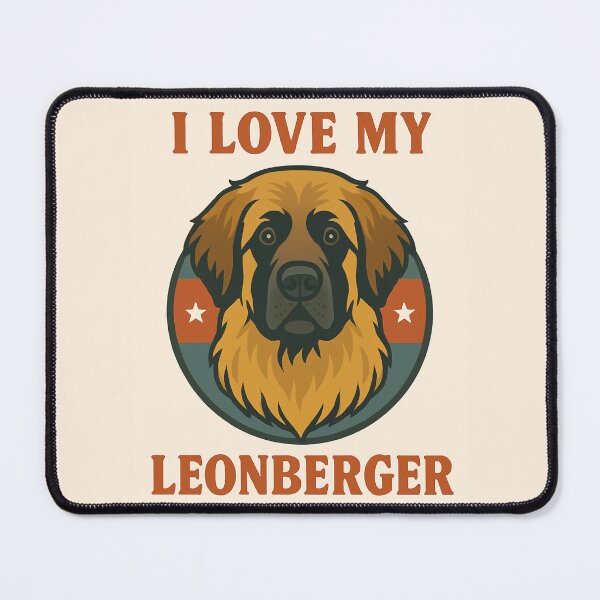 Item preview, Leonberger designed and sold by TheWonkyEaselCo.
