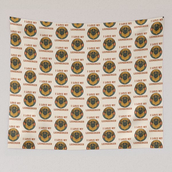 Item preview, Leonberger designed and sold by TheWonkyEaselCo.