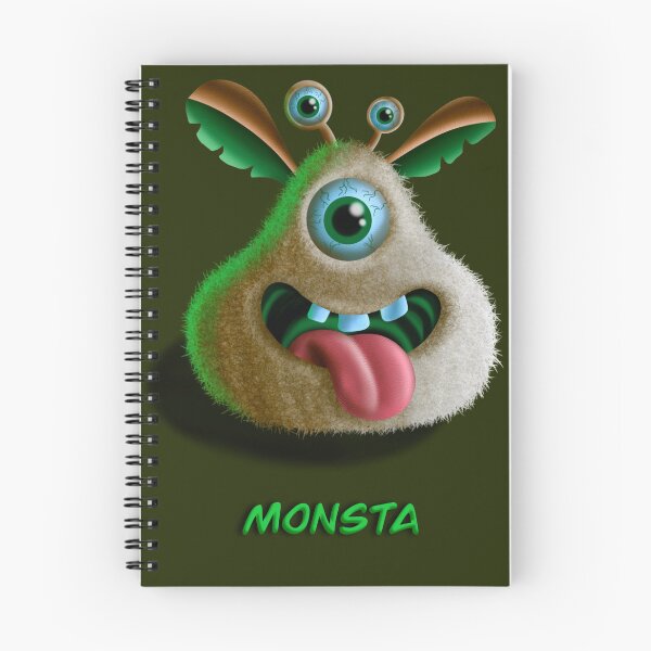Item preview, Monsta! Green Background designed and sold by Little Bear’s Lines.