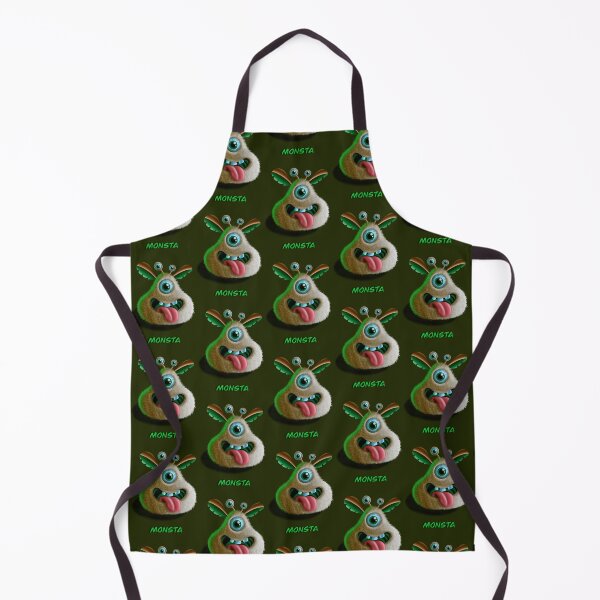 Item preview, Monsta! Green Background designed and sold by Little Bear’s Lines.