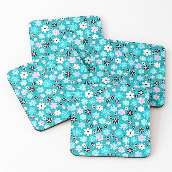 Item preview, Baby Doll Daisy Toss Seamless Repeat designed and sold by Sharon Schwalbe.