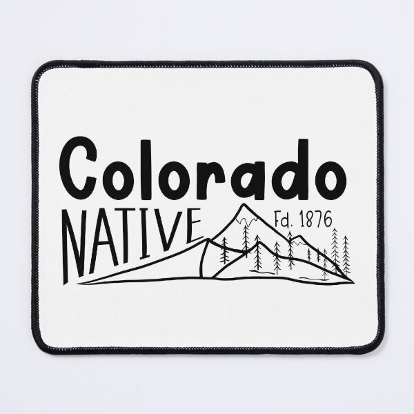 Item preview, Colorado Native Fd. 1876 - dark designed and sold by Willow & Grace Designs.