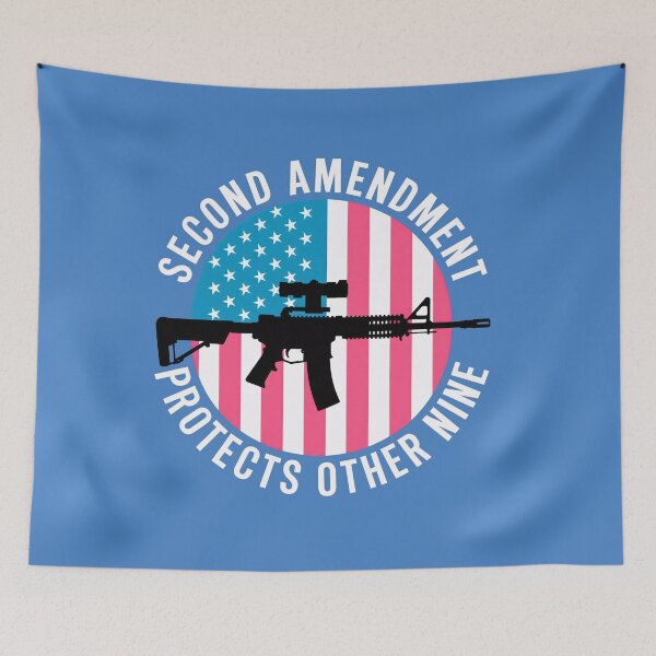 Item preview, Second Amendment Protects Other Nine designed and sold by Pixel-Lair.
