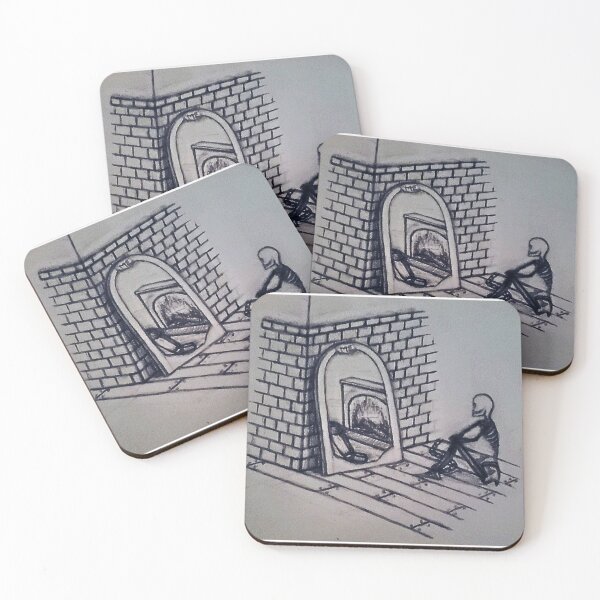 Item preview, Man in the Mirror designed and sold by The Velvet Salvage.