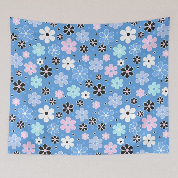 Item preview, Baby Doll Pastel Daisies Seamless Repeat designed and sold by Sharon Schwalbe.