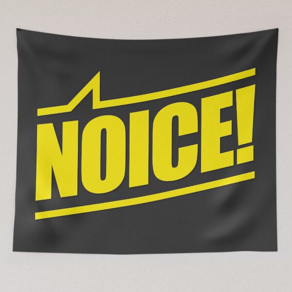 Item preview, Noice! (Yellow and Black) T-Shirt designed and sold by Justin Ellis.