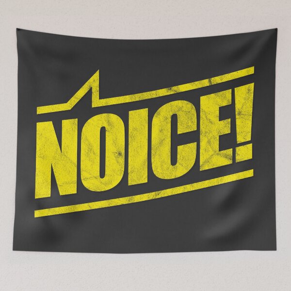Item preview, Noice! (Yellow and Black - Worn) T-Shirt designed and sold by Justin Ellis.