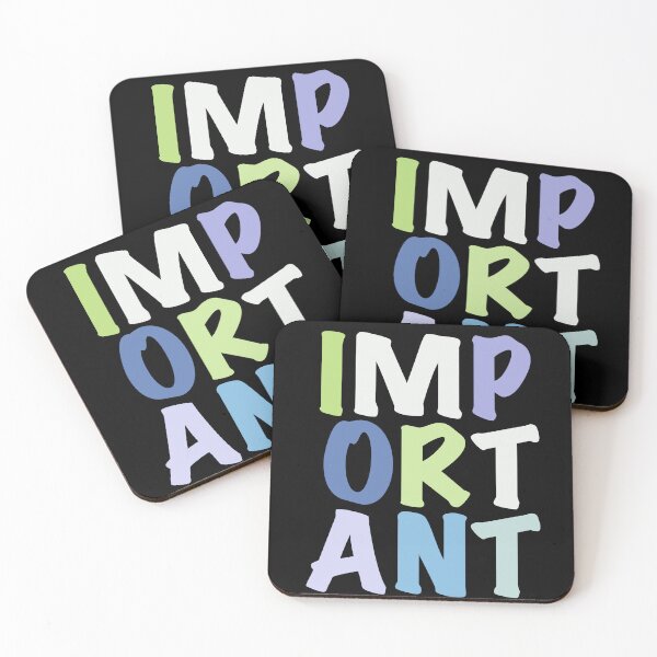 Item preview, Important  designed and sold by Nojom-.