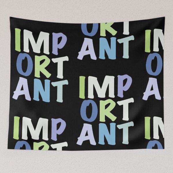 Item preview, Important  designed and sold by Nojom-.