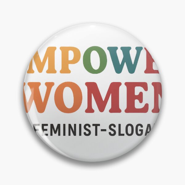 Item preview, Empower Women Feminist Slogan designed and sold by ArtComixHaven.