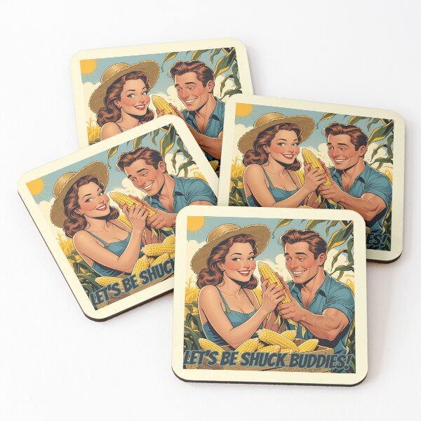 Item preview, Let's be shuck buddies! designed and sold by NicMacTees.