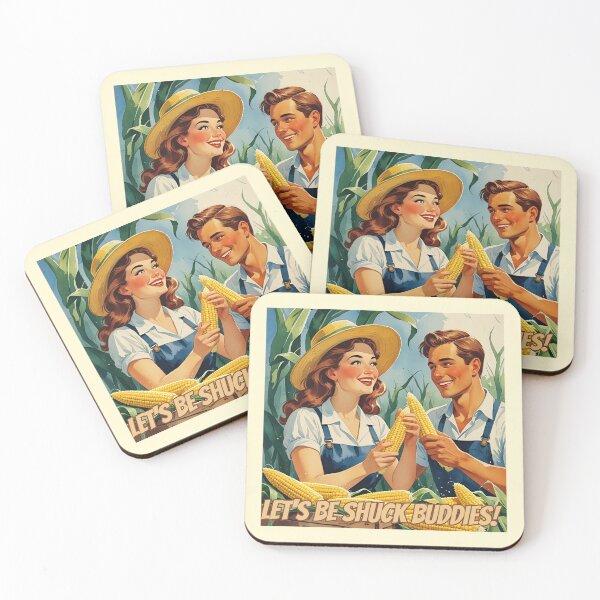 Item preview, Let's be shuck buddies! designed and sold by NicMacTees.