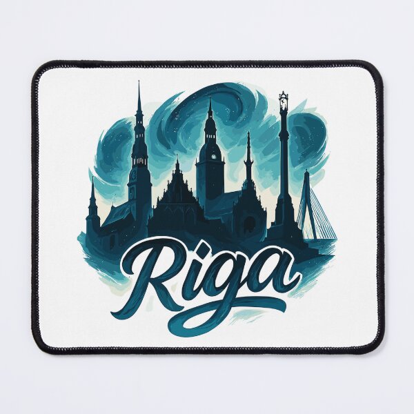 Item preview, Riga capital Latvia Baltic maritime gift designed and sold by Pineapple-Tree.